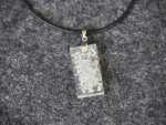 Kette Glitzer-Quader 